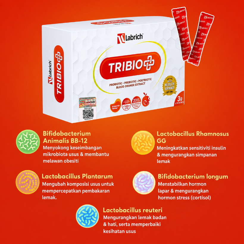 Bahan probiotik Tribio+
